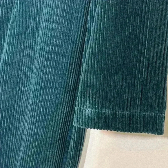 Vintage FADS 90s corduroy button up down long sleeve dress farm core 90s size 6 - Picture 6 of 12